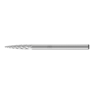 PFERD TOOLS Hartmetall Hochleistungsfrässtift Spitzbogen SPG Ø 03x13 mm Schaft-Ø 3 mm TITANIUM für Titan