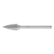 PFERD TOOLS Hartmetall Hochleistungsfrässtift Spitzbogen SPG Ø 06x13 mm Schaft-Ø 3 mm TITANIUM für Titan