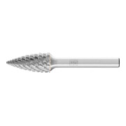 PFERD TOOLS Hartmetall Hochleistungsfrässtift Spitzbogen SPG Ø 06x18 mm Schaft-Ø 6 mm TITANIUM für Titan