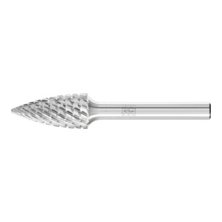 PFERD TOOLS Hartmetall Hochleistungsfrässtift Spitzbogen SPG Ø 12x25 mm Schaft-Ø 6 mm TITANIUM für Titan
