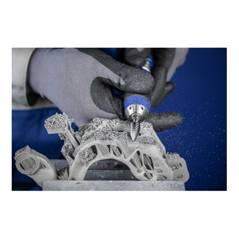 PFERD TOOLS Hartmetall Hochleistungsfrässtift Spitzbogen SPG Ø 12x25 mm Schaft-Ø 6 mm TITANIUM für Titan