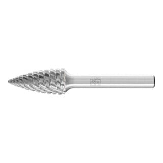 PFERD TOOLS Hartmetall Hochleistungsfrässtift Spitzbogen SPG Ø 06x18 mm Schaft-Ø 6 mm TITANIUM für Titan