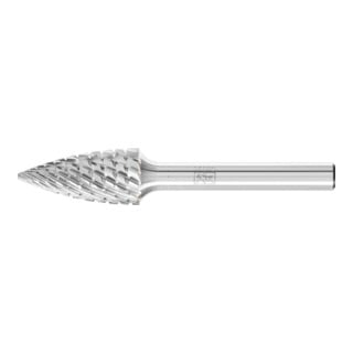 PFERD TOOLS Hartmetall Hochleistungsfrässtift Spitzbogen SPG Ø 12x25 mm Schaft-Ø 6 mm TITANIUM für Titan