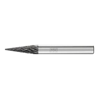 PFERD TOOLS Hartmetall Hochleistungsfrässtift Spitzkegel SKM Ø 06x18 mm Schaft-Ø 6 mm Z3P HICOAT universal