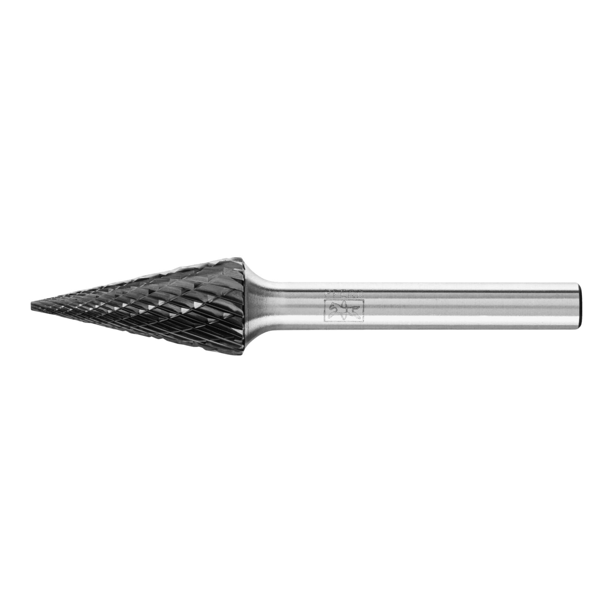 PFERD TOOLS Hartmetall Hochleistungsfrässtift Spitzkegel SKM Ø 12x25 mm Schaft-Ø 6 mm Z3P HICOAT universal
