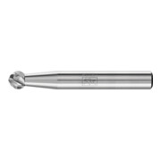 PFERD TOOLS Hartmetall Hochleistungsfrässtift STEEL Kugel KUD Ø 06x05 mm Schaft-Ø 6 mm für Stahl