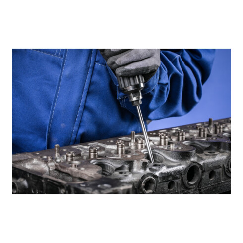 PFERD TOOLS Hartmetall Hochleistungsfrässtift STEEL Kugel KUD Ø 10x09 mm Schaft-Ø 6x150mm für Stahl