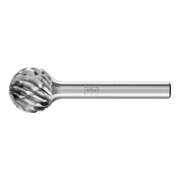 PFERD TOOLS Hartmetall Hochleistungsfrässtift STEEL Kugel KUD Ø 16x14 mm Schaft-Ø 6 mm für Stahl
