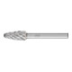 PFERD TOOLS Hartmetall Hochleistungsfrässtift STEEL Rundbogen RBF Ø 10x20mm Schaft-Ø 6 mm für Stahl-1
