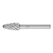 PFERD TOOLS Hartmetall Hochleistungsfrässtift STEEL Rundbogen RBF Ø 10x20mm Schaft-Ø 6 mm für Stahl-1