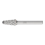 PFERD TOOLS Hartmetall Hochleistungsfrässtift STEEL Rundkegel KEL Ø 10x20mm Schaft-Ø 6 mm für Stahl