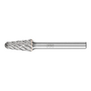 PFERD TOOLS Hartmetall Hochleistungsfrässtift STEEL Rundkegel KEL Ø 10x20mm Schaft-Ø 6 mm für Stahl
