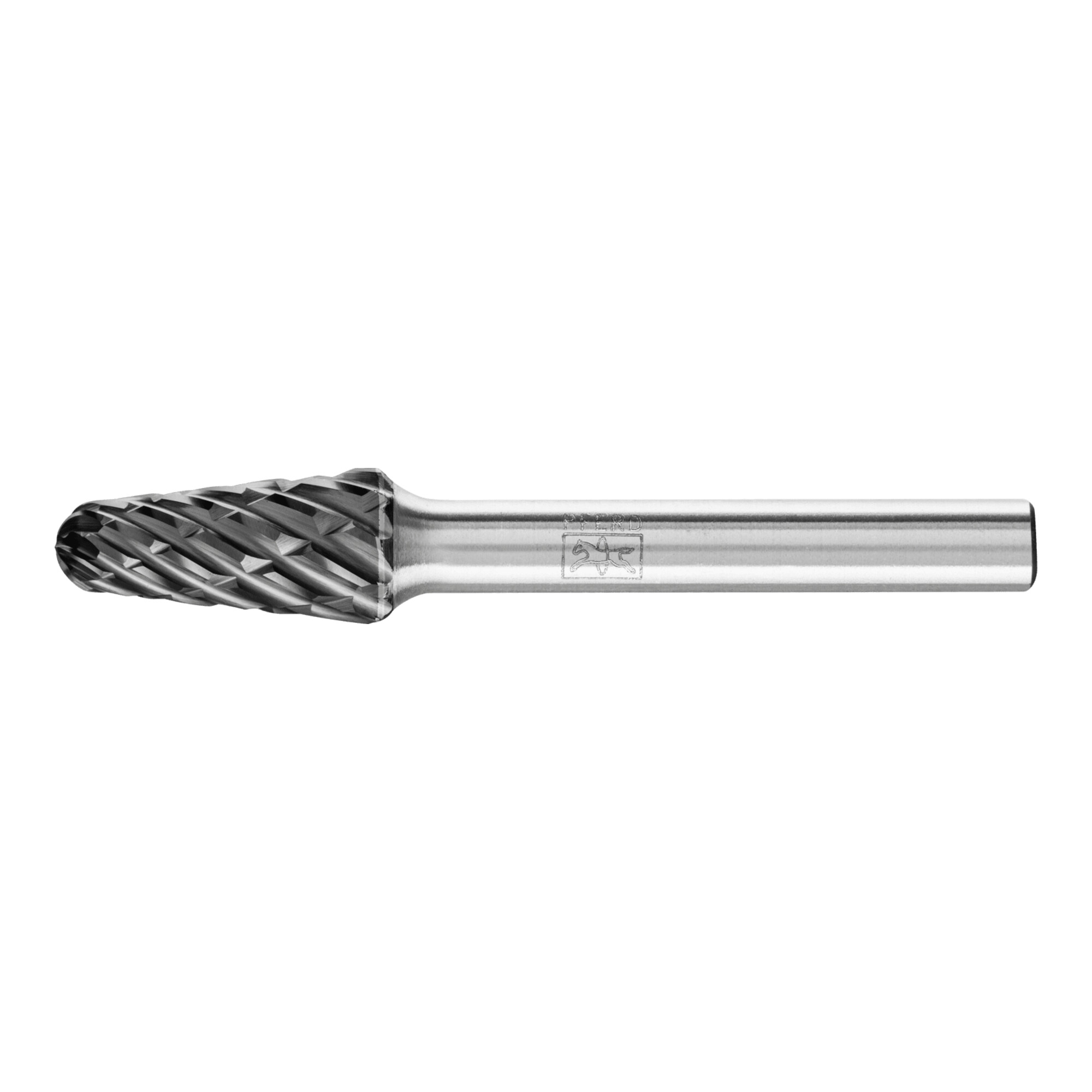 PFERD TOOLS Hartmetall Hochleistungsfrässtift STEEL Rundkegel KEL Ø 10x20mm Schaft-Ø 6 mm HICOAT für Stahl