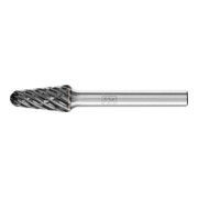 PFERD TOOLS Hartmetall Hochleistungsfrässtift STEEL Rundkegel KEL Ø 10x20mm Schaft-Ø 6 mm HICOAT für Stahl