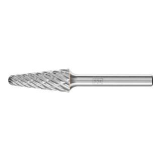PFERD TOOLS Hartmetall Hochleistungsfrässtift STEEL Rundkegel KEL Ø 12x30mm Schaft-Ø 6 mm für Stahl