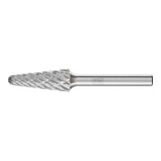 PFERD TOOLS Hartmetall Hochleistungsfrässtift STEEL Rundkegel KEL Ø 12x30mm Schaft-Ø 6 mm für Stahl