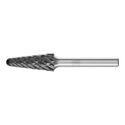 PFERD TOOLS Hartmetall Hochleistungsfrässtift STEEL Rundkegel KEL Ø 12x30mm Schaft-Ø 6 mm HICOAT für Stahl