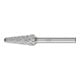 PFERD TOOLS Hartmetall Hochleistungsfrässtift STEEL Rundkegel KEL Ø 12x30mm Schaft-Ø 6 mm für Stahl