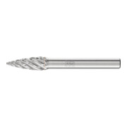 PFERD TOOLS Hartmetall Hochleistungsfrässtift STEEL Spitzbogen SPG Ø 08x20mm Schaft-Ø 6 mm für Stahl