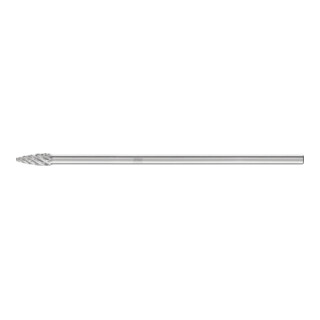 PFERD TOOLS Hartmetall Hochleistungsfrässtift STEEL Spitzbogen SPG Ø 08x20mm Schaft-Ø 6x150mm für Stahl