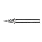 PFERD TOOLS Hartmetall Hochleistungsfrässtift STEEL Spitzkegel SKM Ø 08x20mm Schaft-Ø 6 mm für Stahl