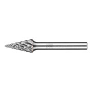 PFERD TOOLS Hartmetall Hochleistungsfrässtift STEEL Spitzkegel SKM Ø 10x20mm Schaft-Ø 6 mm für Stahl