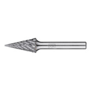 PFERD TOOLS Hartmetall Hochleistungsfrässtift STEEL Spitzkegel SKM Ø 12x25 mm Schaft-Ø 6 mm für Stahl