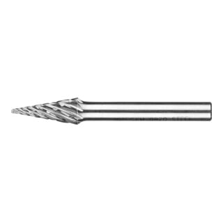 PFERD TOOLS Hartmetall Hochleistungsfrässtift STEEL Spitzkegel SKM Ø 08x20mm Schaft-Ø 6 mm für Stahl