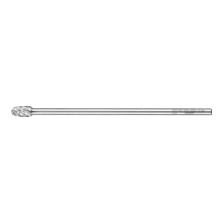 PFERD TOOLS Hartmetall Hochleistungsfrässtift STEEL Tropfen TRE Ø 10x16 mm Schaft-Ø 6x150mm für Stahl