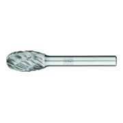 PFERD TOOLS Hartmetall Hochleistungsfrässtift STEEL Tropfen TRE Ø 12x20mm Schaft-Ø 6 mm für Stahl