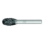PFERD TOOLS Hartmetall Hochleistungsfrässtift STEEL Tropfen TRE Ø 12x20mm Schaft-Ø 6 mm HICOAT für Stahl