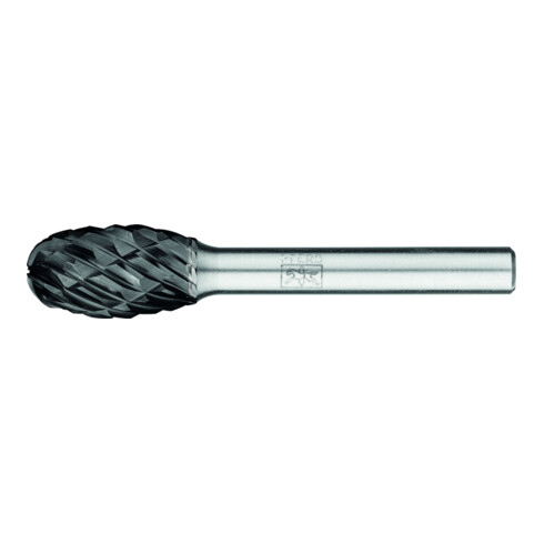 PFERD TOOLS Hartmetall Hochleistungsfrässtift STEEL Tropfen TRE Ø 12x20mm Schaft-Ø 6 mm HICOAT für Stahl