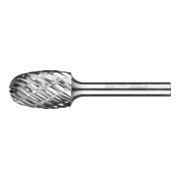 PFERD TOOLS Hartmetall Hochleistungsfrässtift STEEL Tropfen TRE Ø 16x25 mm Schaft-Ø 6 mm für Stahl