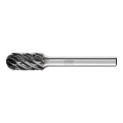 PFERD TOOLS Hartmetall Hochleistungsfrässtift STEEL Walzenrund WRC Ø 10x20mm Schaft-Ø 6 mm HICOAT Stahl