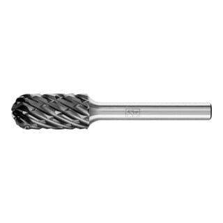 PFERD TOOLS Hartmetall Hochleistungsfrässtift STEEL Walzenrund WRC Ø 12x25 mm Schaft-Ø 6 mm HICOAT Stahl