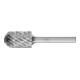 PFERD TOOLS Hartmetall Hochleistungsfrässtift STEEL Walzenrund WRC Ø 16x25 mm Schaft-Ø 6 mm für Stahl