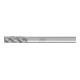 PFERD TOOLS Hartmetall Hochleistungsfrässtift STEEL Zylinder ZYA Ø 06x16 mm Schaft-Ø 6 mm für Stahl-1