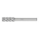 PFERD TOOLS Hartmetall Hochleistungsfrässtift STEEL Zylinder ZYA Ø 08x20mm Schaft-Ø 6 mm für Stahl-1
