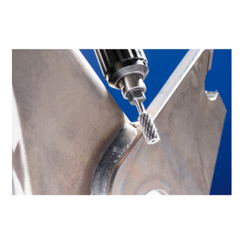 PFERD TOOLS Hartmetall Hochleistungsfrässtift STEEL Zylinder ZYA Ø 10x20mm Schaft-Ø 6 mm HICOAT für Stahl