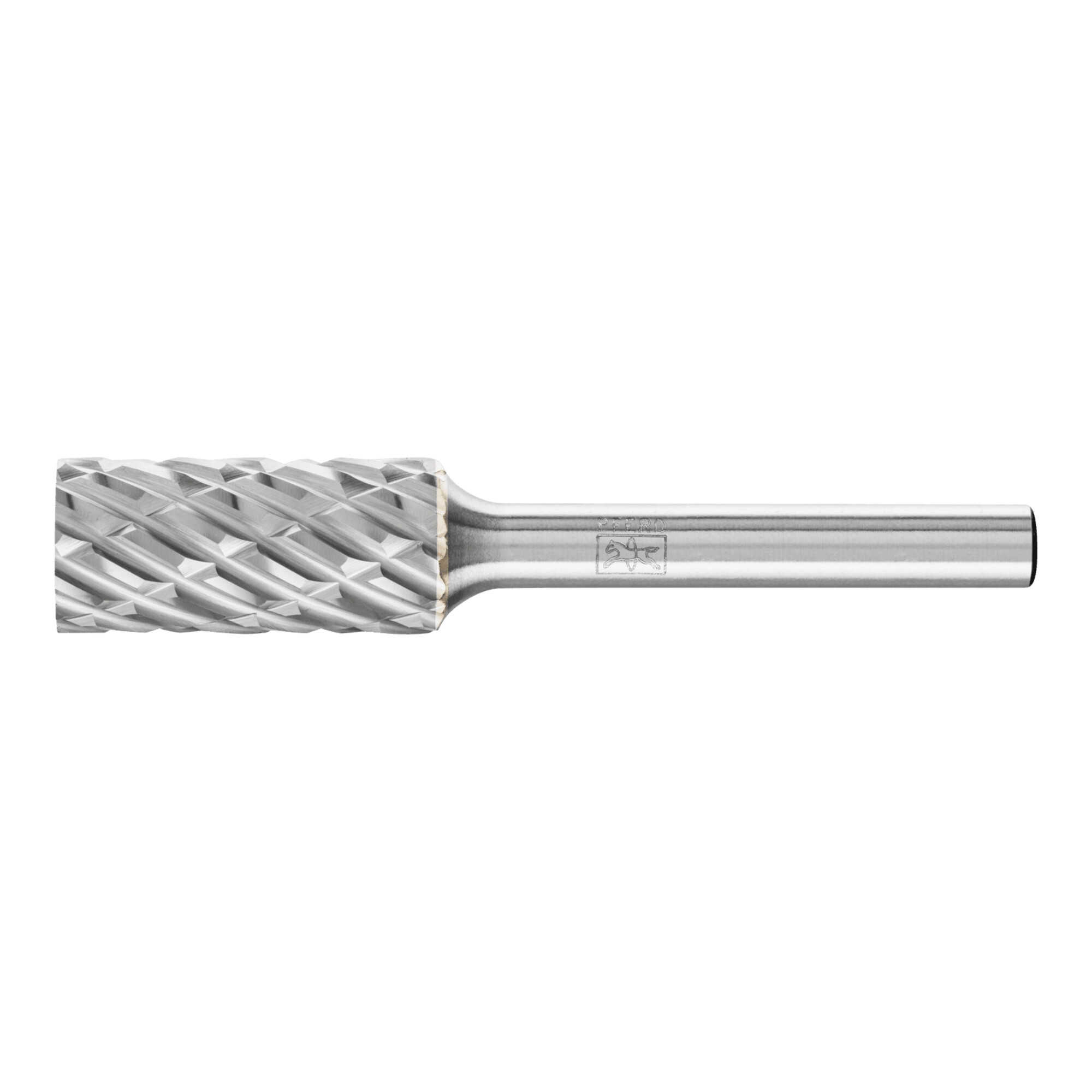 PFERD TOOLS Hartmetall Hochleistungsfrässtift STEEL Zylinder ZYA Ø 12x25 mm Schaft-Ø 6 mm für Stahl