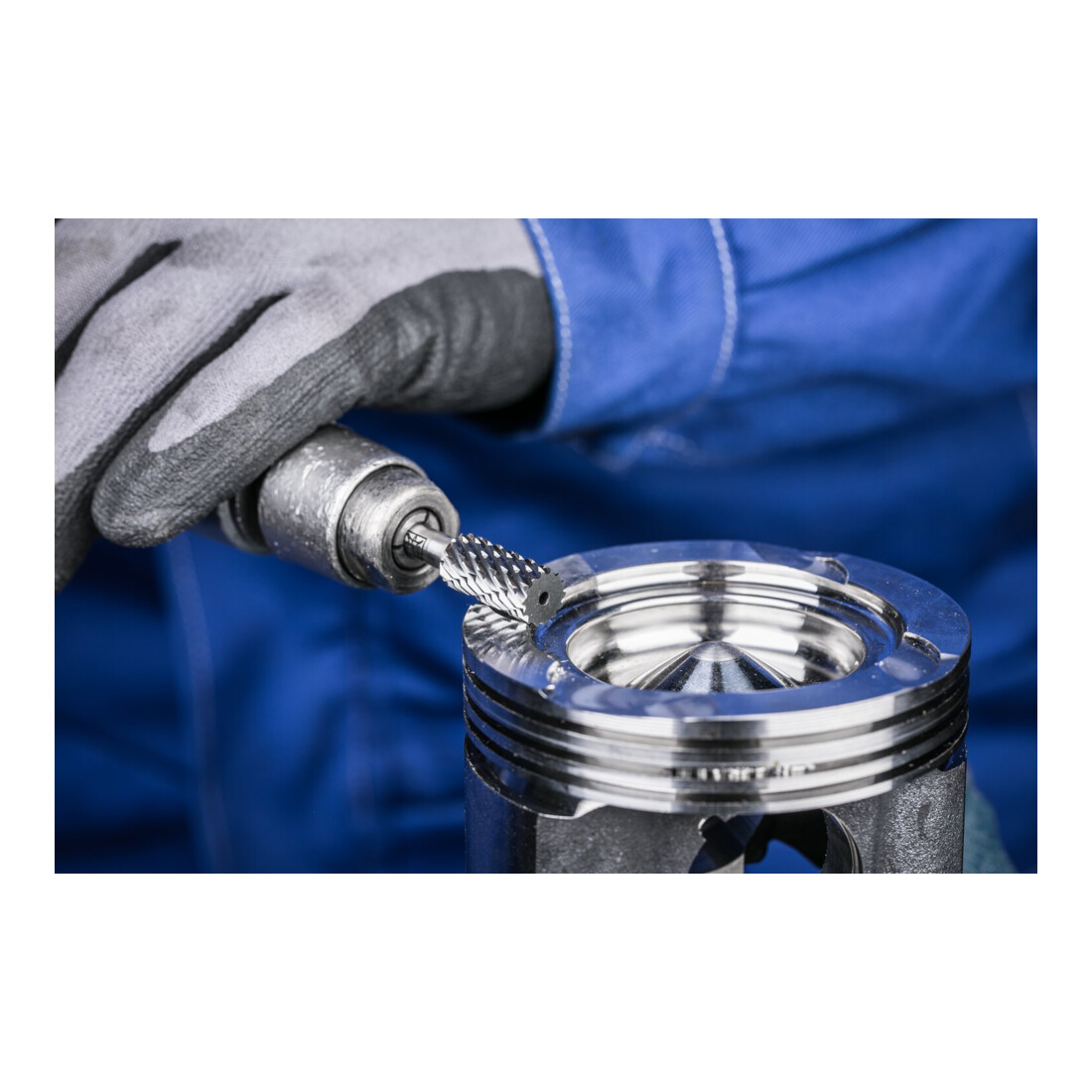 PFERD TOOLS Hartmetall Hochleistungsfrässtift STEEL Zylinder ZYA Ø 10x20mm Schaft-Ø 6 mm für Stahl