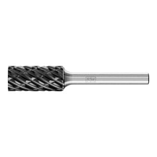 PFERD TOOLS Hartmetall Hochleistungsfrässtift STEEL Zylinder ZYA Ø 12x25 mm Schaft-Ø 6 mm HICOAT für Stahl