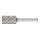 PFERD TOOLS Hartmetall Hochleistungsfrässtift STEEL Zylinder ZYA Ø 16x25 mm Schaft-Ø 6 mm für Stahl