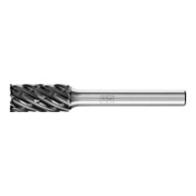 PFERD TOOLS Hartmetall Hochleistungsfrässtift STEEL Zylinder ZYAS stirn Ø 10x20mm Schaft-Ø 6mm HICOAT Stahl