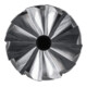 PFERD TOOLS Hartmetall Hochleistungsfrässtift STEEL Zylinder ZYAS stirn Ø 12x25 mm Schaft-Ø 6x150mm Stahl