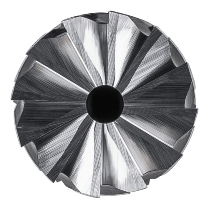 PFERD TOOLS Hartmetall Hochleistungsfrässtift STEEL Zylinder ZYAS stirn Ø 12x25 mm Schaft-Ø 6x150mm Stahl