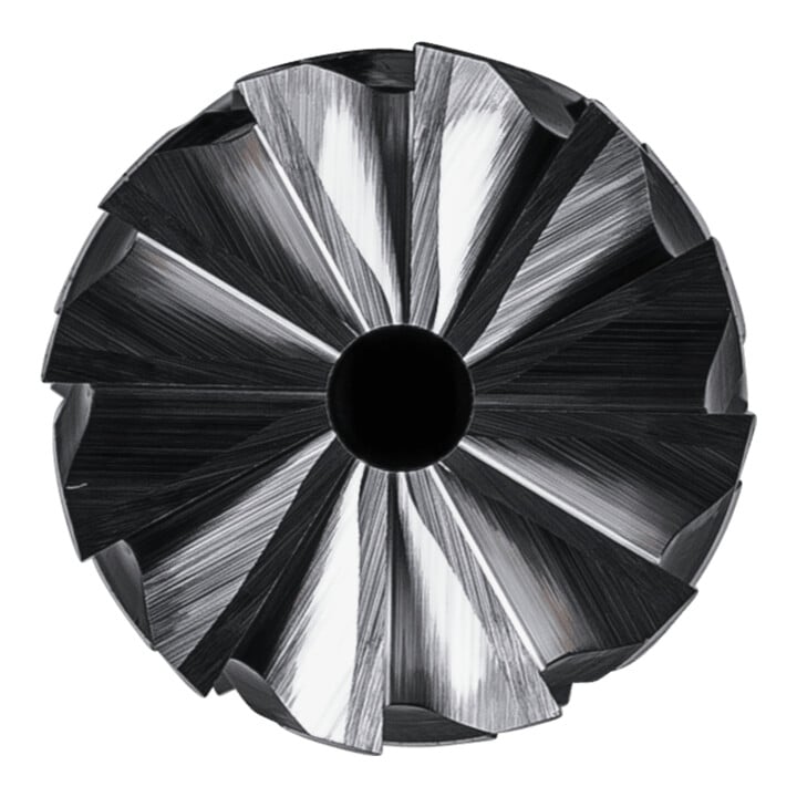 PFERD TOOLS Hartmetall Hochleistungsfrässtift STEEL Zylinder ZYAS stirn Ø 12x25mm Schaft-Ø 6mm HICOAT Stahl