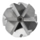 PFERD TOOLS Hartmetall Hochleistungsfrässtift STEEL Zylinder ZYAS stirnverzahnt Ø 06x16mm Schaft-Ø 6mm Stahl-3