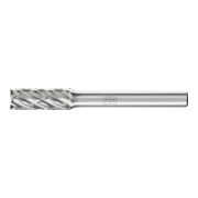 PFERD TOOLS Hartmetall Hochleistungsfrässtift STEEL Zylinder ZYAS stirnverzahnt Ø 08x20mm Schaft-Ø 6mm Stahl