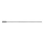 PFERD TOOLS Hartmetall Hochleistungsfrässtift STEEL Zylinder ZYAS stirnverzahnt Ø 10x20mm Schaft-Ø 6x150mm Stahl